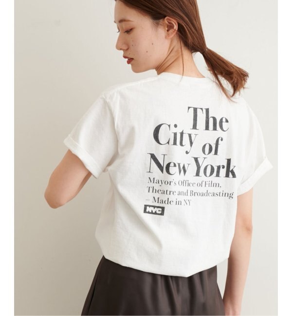 NYC PRINT Tシャツ (ホワイト)◇ bpbd.kendalkab.go.id