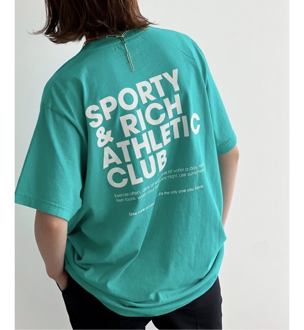 【Sporty & Rich /スポーティアンドリッチ】 Exercise Often Tシャツ