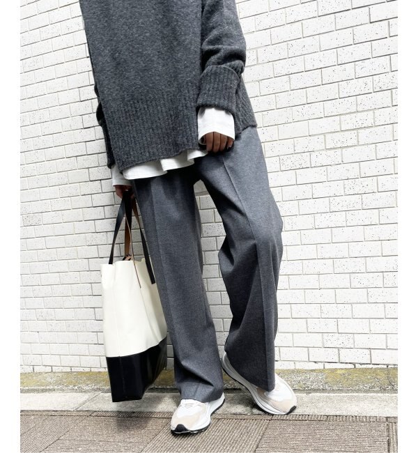 サキソニーストレッチストレートパンツ|Spick & Span(スピック＆スパン 