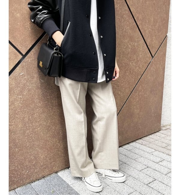 サキソニーストレッチストレートパンツ