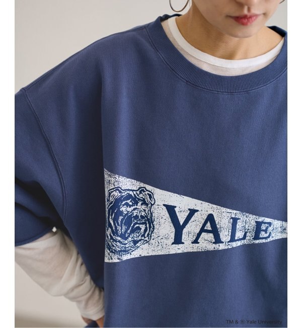 YALE/BIG-TEEスウェット