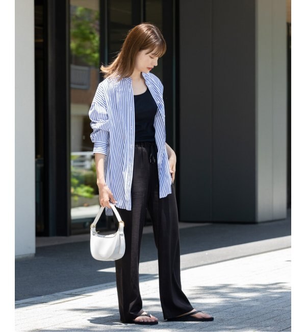 レーヨンリネンツイルドロストパンツ|Spick & Span(スピック＆スパン 