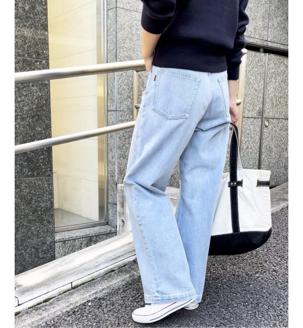 スピックアンドスパン   5 1/2 LOOSE-LINE DENIM 28