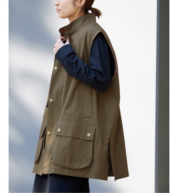 BARBOUR/バブアー】別注OVERSIZED VEST cotton|Spick & Span(スピック