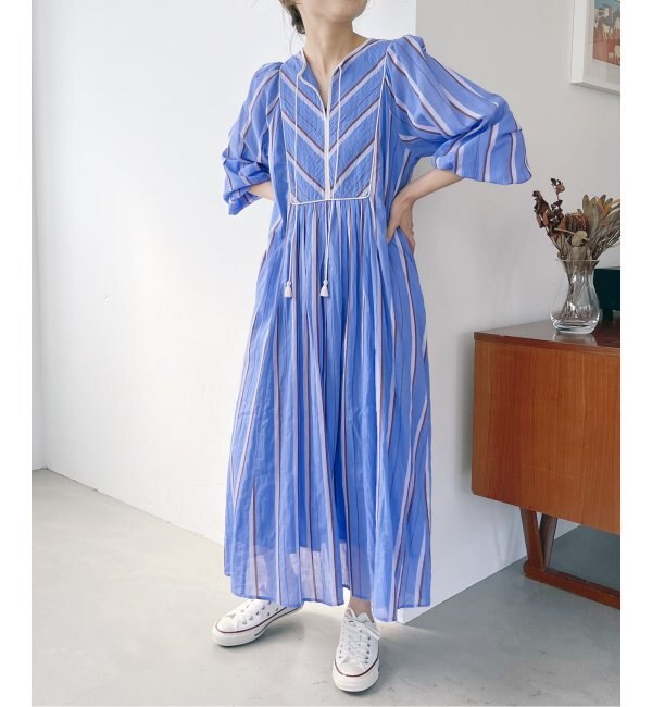 ne Quittez pas / ヌキテパ】COTTON VOILE STRIPE DRESS|Spick & Span