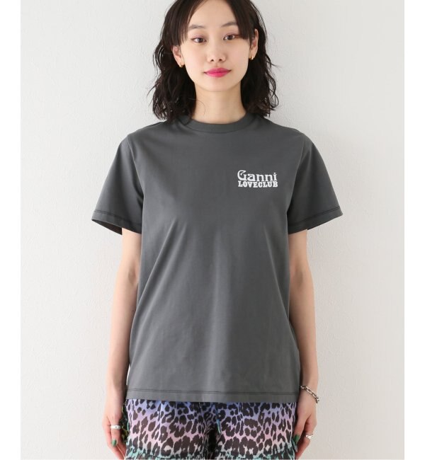 GANNI / ガニー】Basic Jersey Loveclub RelaxedT|Spick & Span