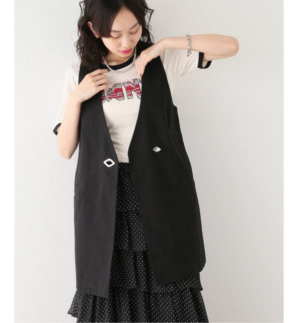 【GANNI / ガニー】Cotton Suiting Vest