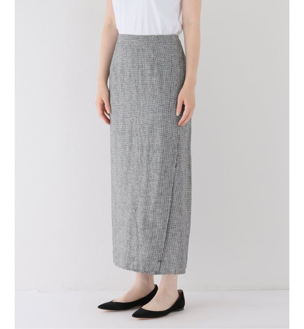 blate リネンタイトスカート sサイズ - ロングスカート