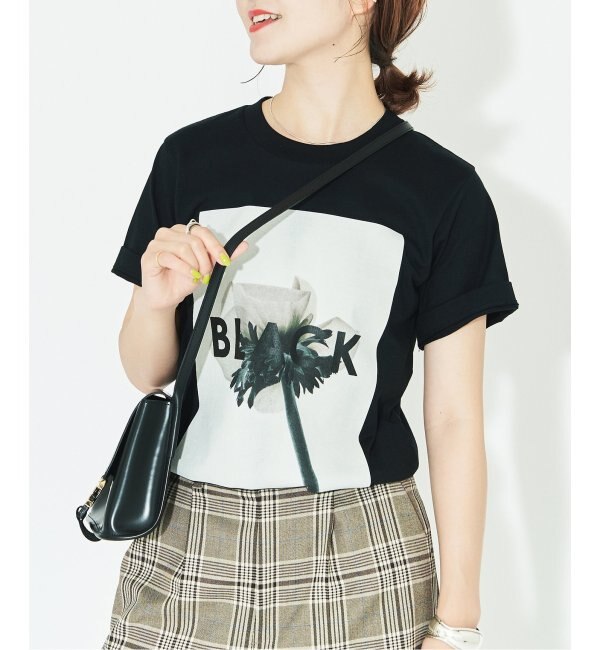 FLOWER PRINT Tシャツ|Spick & Span(スピック＆スパン)の通販｜アイルミネ