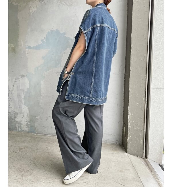 51/2 3RD_PONCHO_DENIM