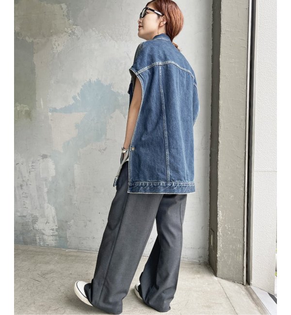 51/2 3RD_PONCHO_DENIM