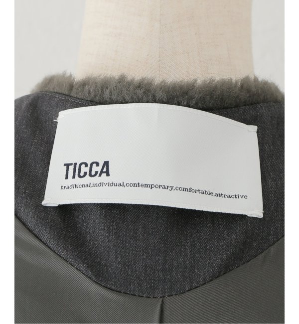 TICCA / ティッカ】ウールファーショートコート|Spick & Span(スピック