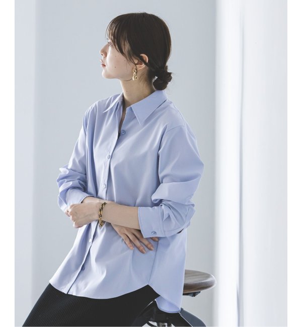 バックドレープニュアンスシャツ|Spick & Span(スピック&スパン)の