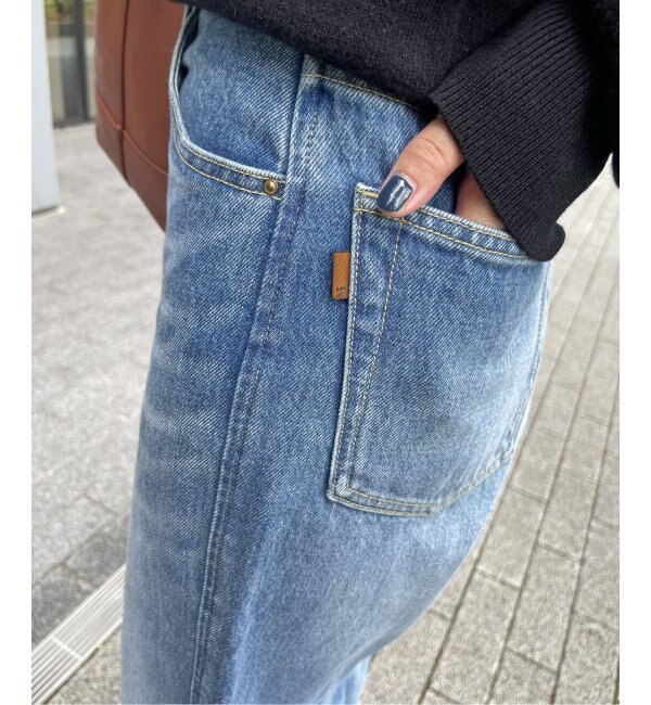 51/2 CURVE LINE_DENIM|Spick & Span(スピック＆スパン)の通販｜アイルミネ