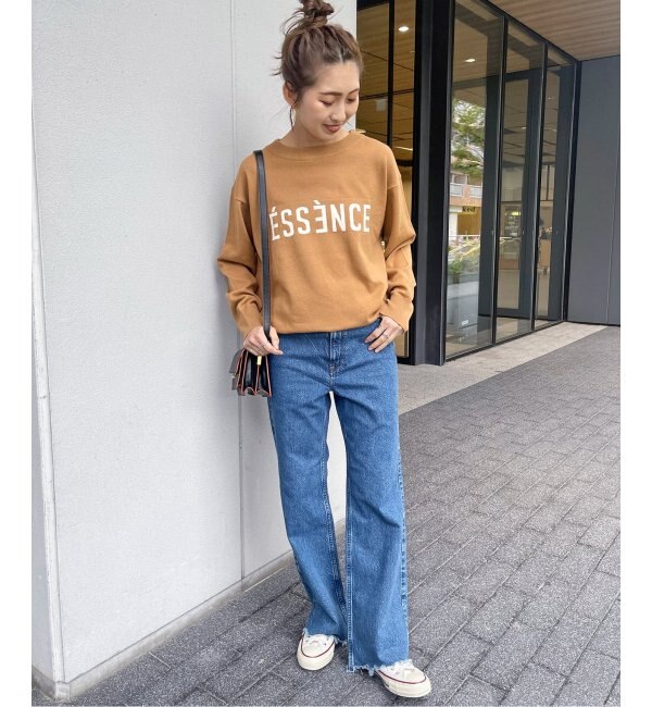 ≪WEB限定追加≫ESSENCEロゴKNIT|Spick & Span(スピック＆スパン)の