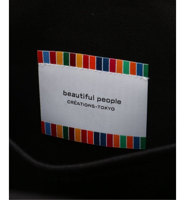 ≪一部店舗＋WEB限定≫【beautiful people】bp big name tote SDGs