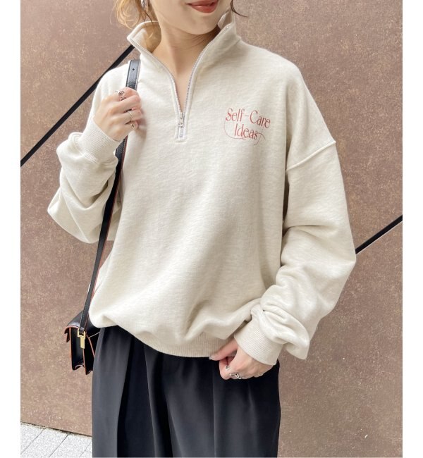 【WAVE UNION / ウェーブ ユニオン】別注HIGH NECK ZIP PULL OVER