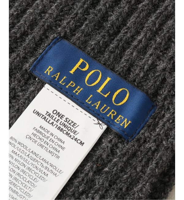 POLO RALPH LAUREN / ポロ ラルフ ローレン】 SIGNATURE KNIT SCALF