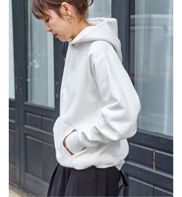 【ATON/エイトン】 GARMENT DYED URAKE HOODIE