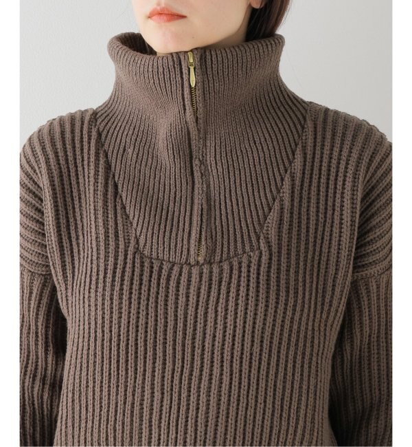 Oldderby Knitwear / オールドダービー・ニットウェア】 HC Rib Zip