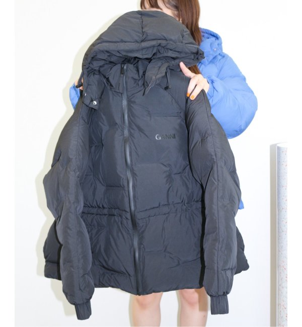 GANNI/ガニー】 Soft Puffer Short Raglan Jacket|Spick & Span