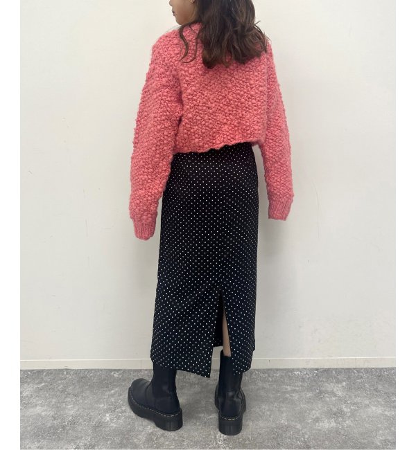 NEPAL HAND KNIT/ネパールハンドニット】別注クロップドニットプル