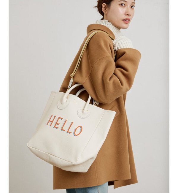 ≪追加予約≫【YOUNG&OLSEN】 別注ストラップ付きHELLOバッグ|Spick