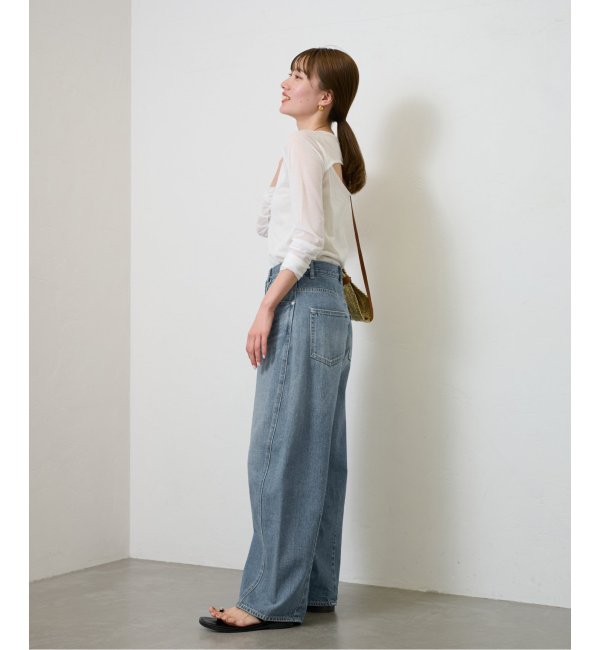 ≪追加≫denim カーブパンツ2|Spick & Span(スピック＆スパン)の通販