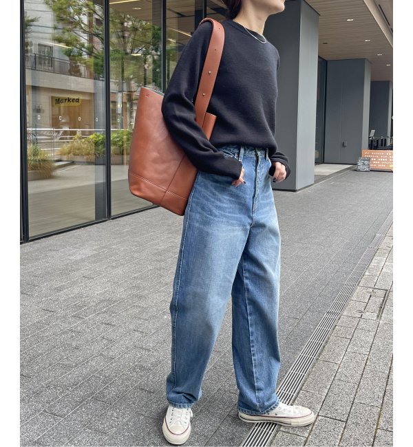 早割クーポン Spock&Span 51/2 CURVE LINE_DENIM 27サイズ - パンツ