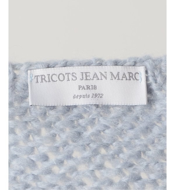 ≪追加≫【TRICOTS JEAN MARC】別注ボートネックスリットプルオーバー