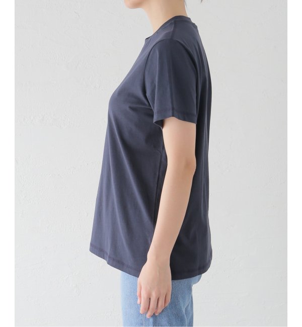 【GANNI / ガニー】Thin Jersey Relaxed O-neck Tee