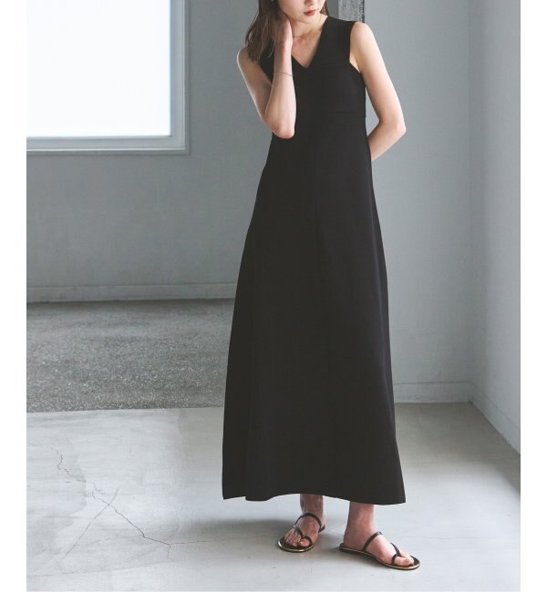 ne Quittez pas / ヌキテパ】COTTON JQD COMBI DRESS|Spick & Span