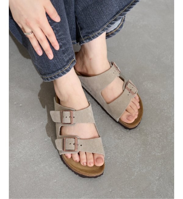 ≪追加予約≫【BIRKENSTOCK/ビルケンシュトック】Arizona Taupe Suede