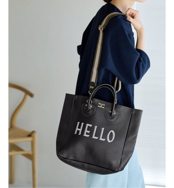 ≪追加予約≫YOUNG&OLSEN 別注ストラップ付きHELLOバッグ2