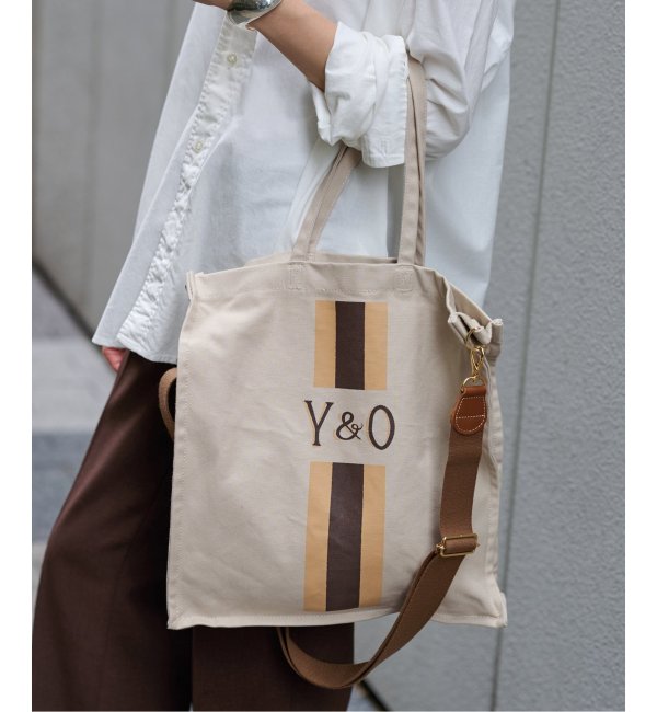 ≪追加予約≫YOUNG&OLSEN/ヤングアンドオルセン STRAP MARKET TOTE3