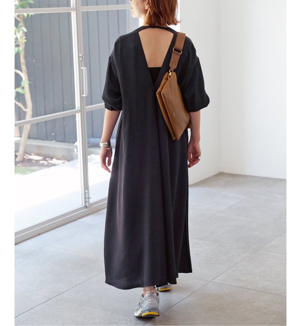 ESLOW / エスロー OPENED BACK DRESS A2043FA225