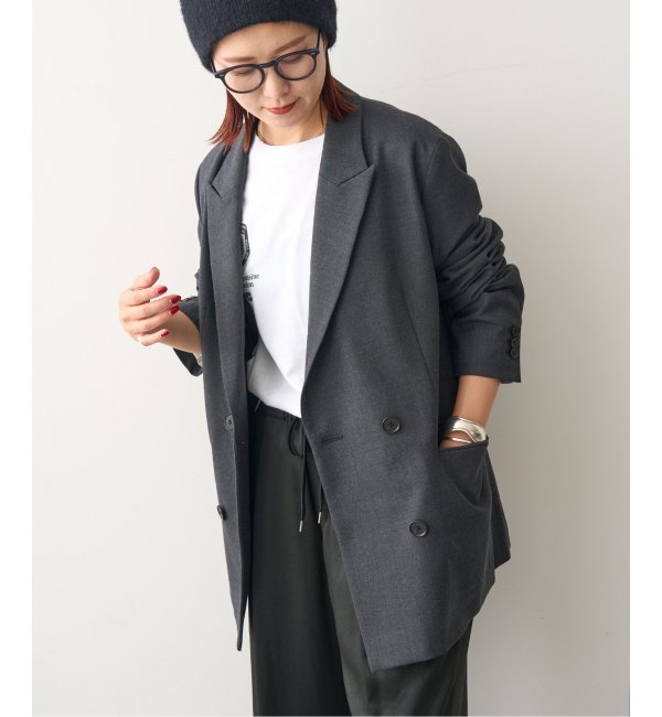 ウールブレンドダブルブレストジャケット|Spick & Span(スピック＆スパン)の通販｜アイルミネ