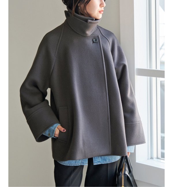 追加》W/Nyモッサステンカラーショートコート|Spick & Span(スピック＆スパン)の通販｜アイルミネ