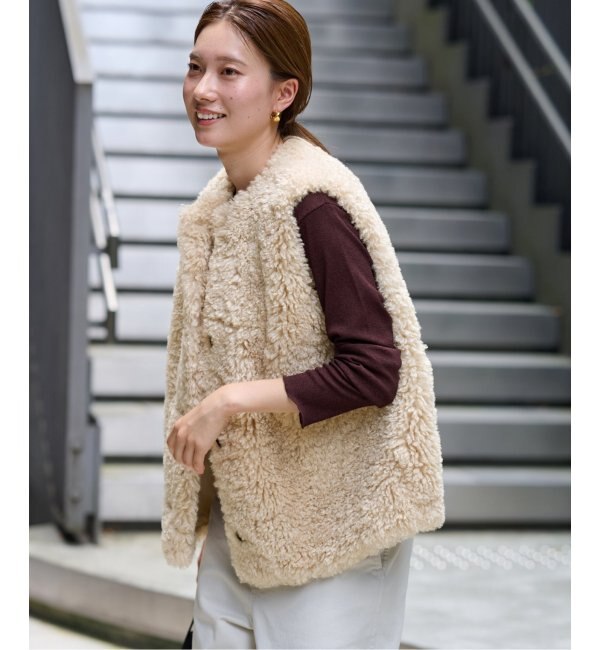 ≪追加≫フェイクファーベスト