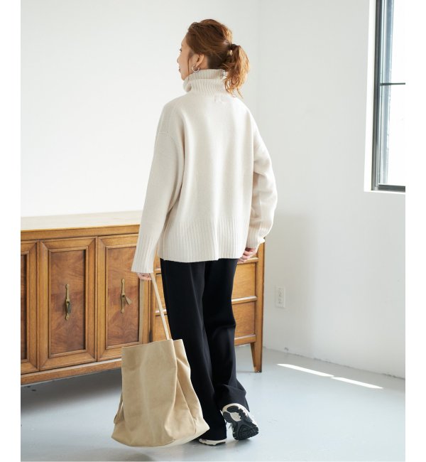 ウールカシミヤ タートルネックプルオーバー|Spick & Span ウールカシミヤ タートルネックプルオーバー|Spick & Span