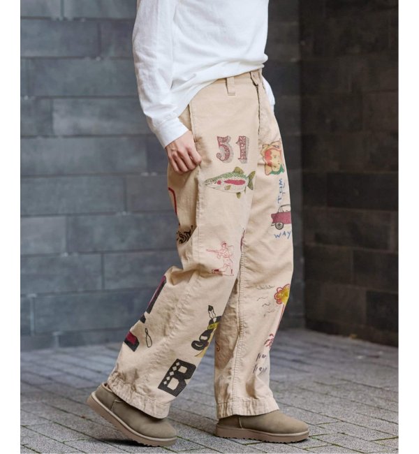 ≪追加≫WESTOVERALLS×Are You Different MEMORIAL TROUSERS2