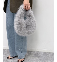 Eco Fur Handle BAG