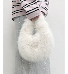 Eco Fur Handle BAG