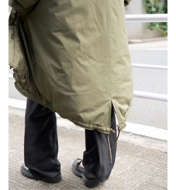 追加》撥水フーデッドダウンコート|Spick & Span(スピック 追加》撥水フーデッドダウンコート|Spick & Span(スピック