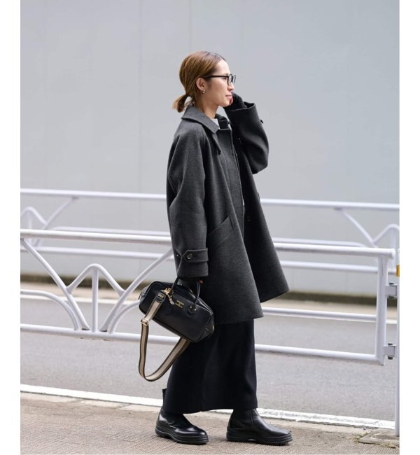 ≪追加≫ラムウールMIXシャルムバルカラーコート3|Spick & Span