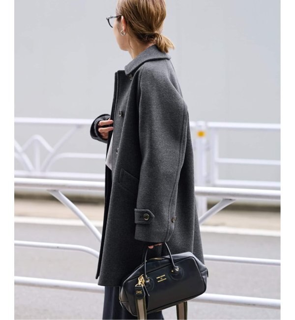 ≪追加≫ラムウールMIXシャルムバルカラーコート3|Spick & Span