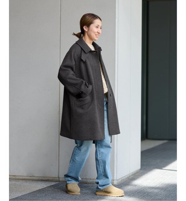 ≪追加≫ラムウールMIXシャルムバルカラーコート3|Spick & Span