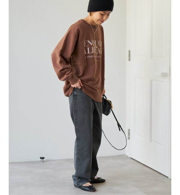 フロスト加工ロゴスウェット|Spick & Span(スピック＆スパン)の