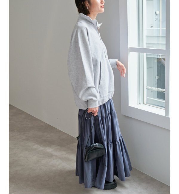 裏毛ハーフジップトップ|Spick & Span(スピック＆スパン)の通販