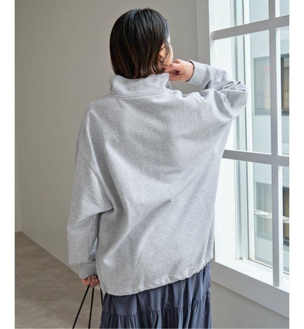 裏毛ハーフジップトップ|Spick & Span(スピック＆スパン)の通販